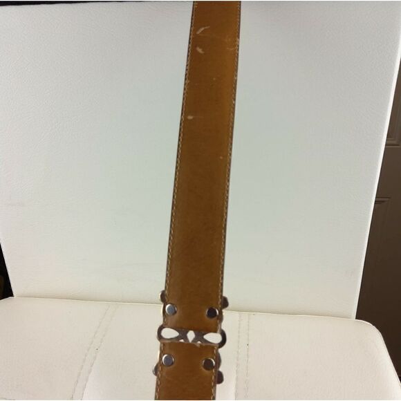 Lady Canterbury brown croco leather belt - Picture 10 of 16